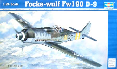 フォッケウルフ Fw109D-9 プラモデル (トランペッター 1/24 エアクラフトシリーズ No.02411) 商品画像