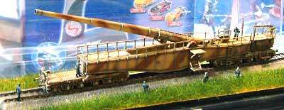 ドイツ列車砲 K5(E） レオポルド (全2種セット） 完成品 (童友社/ドラゴン 1/144 ジャイアントアーマー No.20025) 商品画像_3