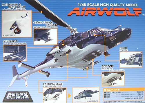 エアウルフ フィギュア (ミラクルハウス 新世紀合金 No.SMG-008) 商品画像_2