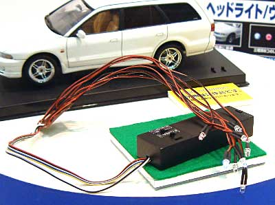 ヘッドライトフラッシャー ユニット (LED応用工作キット） プラモデル (アオシマ 1/24 Sパーツ　タイヤ＆ホイール) 商品画像_2