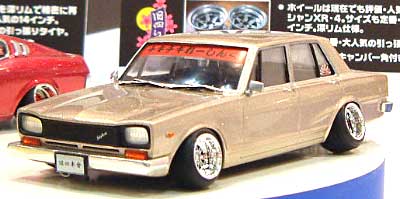 ハコスカ 4枚 (覇琥須賀四枚） プラモデル (アオシマ 1/24 旧四車會 チキチキれーしんぐ No.008) 商品画像_2