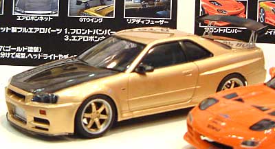 トップシークレット R34 スカイライン GT-R プラモデル (アオシマ 1/24 Sパッケージ・バージョンR No.086) 商品画像_2