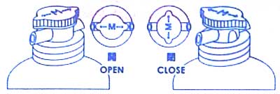 うすめ液 大・特大ボトル用 注ぎ口キャップ (3個入） 注ぎ口 (GSIクレオス Gツール No.GT033) 商品画像_2