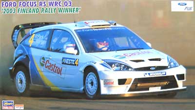 フォード フォーカス RS WRC 03 2003 フィンランドラリー ウィナー プラモデル (ハセガワ 1/24 自動車 CRシリーズ No.CR034) 商品画像