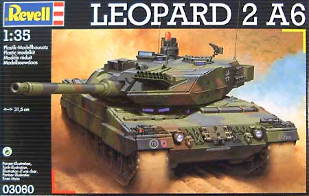 レオパルト 2A6 プラモデル (レベル 1/35 ミリタリー No.03060) 商品画像