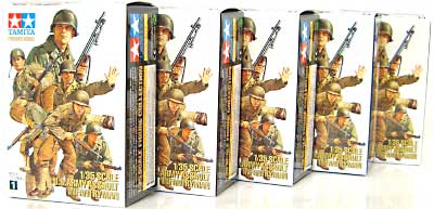 アメリカ歩兵攻撃チーム 全5種セット (完成品） 完成品 (タミヤ 1/35 ミリタリーミニチュアフィギュアコレクション) 商品画像