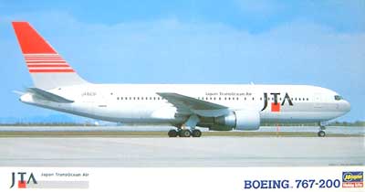 日本トランスオーシャン航空 ボーイング 767-200 プラモデル (ハセガワ 1/200 LL200 ラブライナーシリーズ （LT帯） No.LT036) 商品画像