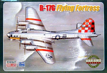 B-17G フライングフォートレス プラモデル (ミニクラフト 1/144 軍用機プラスチックモデルキット No.14401) 商品画像