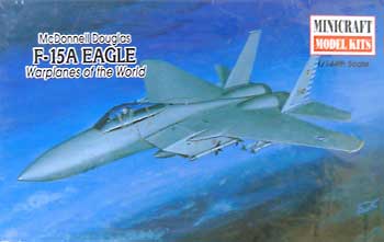 F-15A イーグル プラモデル (ミニクラフト 1/144 軍用機プラスチックモデルキット No.14421) 商品画像