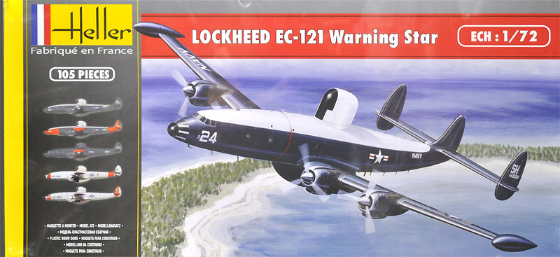 ロッキード EC-121 ウォーニングスター プラモデル (エレール 1/72 エアクラフト No.80311) 商品画像