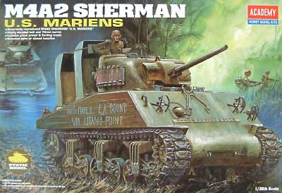 M4A2 シャーマン U.S. マリーンズ プラモデル (アカデミー 1/35 Armors No.13203) 商品画像