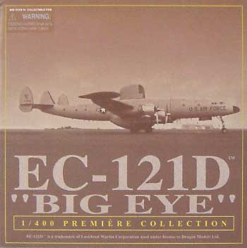 USAF 空中早期警戒機 EC-121D ビッグ アイ 完成品 (ドラゴン 1/400 ウォーバーズシリーズ No.55740) 商品画像