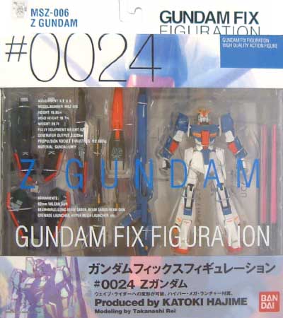 MSZ-006 Zガンダム フィギュア (バンダイ Gundam Fix Figuration （ガンダムフィックスフィギュレーション）) 商品画像