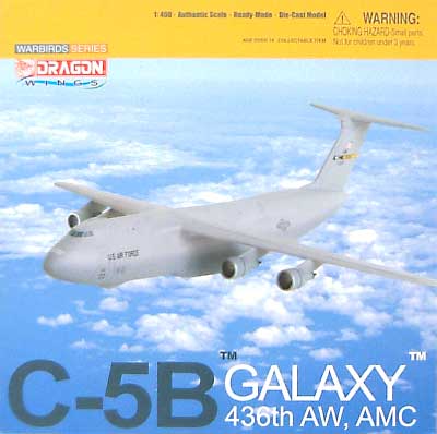 U,S.A.F. C-5B ギャラクシー 完成品 (ドラゴン 1/400 ウォーバーズシリーズ No.55763) 商品画像