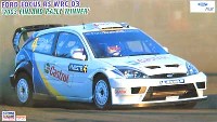 ハセガワ 1/24 自動車 CRシリーズ フォード フォーカス RS WRC 03 2003 フィンランドラリー ウィナー