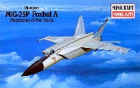 ミニクラフト 1/144 軍用機プラスチックモデルキット MiG-25P フォックスバットA