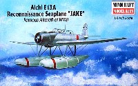 ミニクラフト 1/144 軍用機プラスチックモデルキット 零式三座水偵 (愛知E13A）