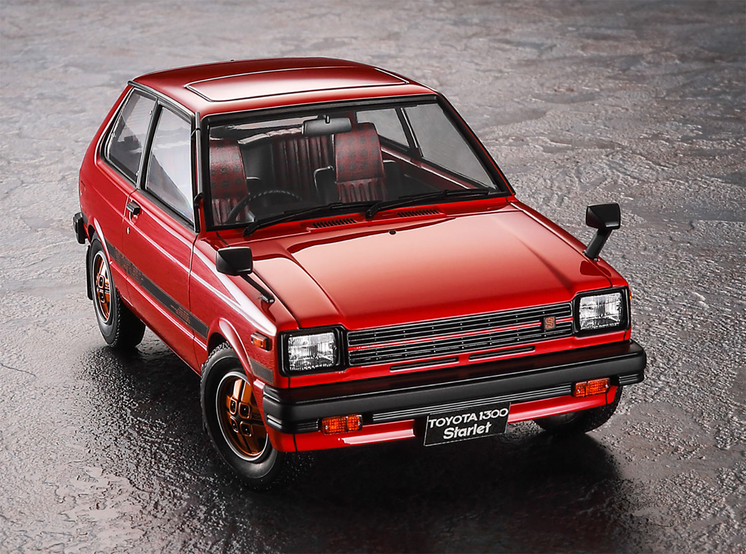 トヨタ スターレット KP61 S (3ドア) 中期型 (1980) プラモデル (ハセガワ 1/24 自動車 HCシリーズ No.HC063) 商品画像_2