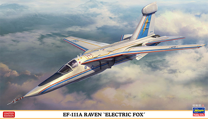 EF-111A レイブン  エレクトリック フォックス プラモデル (ハセガワ 1/72 飛行機 限定生産 No.02483) 商品画像
