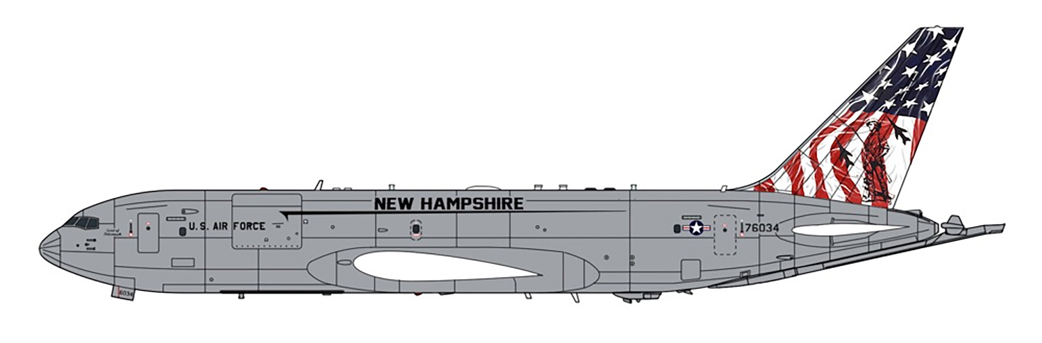 KC-46A ペガサス 第157空中給油航空団 スピリット オブ ポーツマス プラモデル (ハセガワ 1/200 飛行機 限定生産 No.10865) 商品画像_1