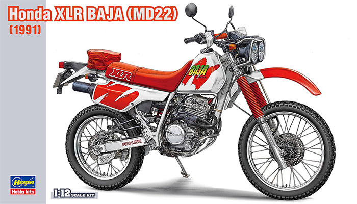 ホンダ XLR BAJA (MD22) (1991) プラモデル (ハセガワ 1/12 バイクシリーズ No.BK-016) 商品画像