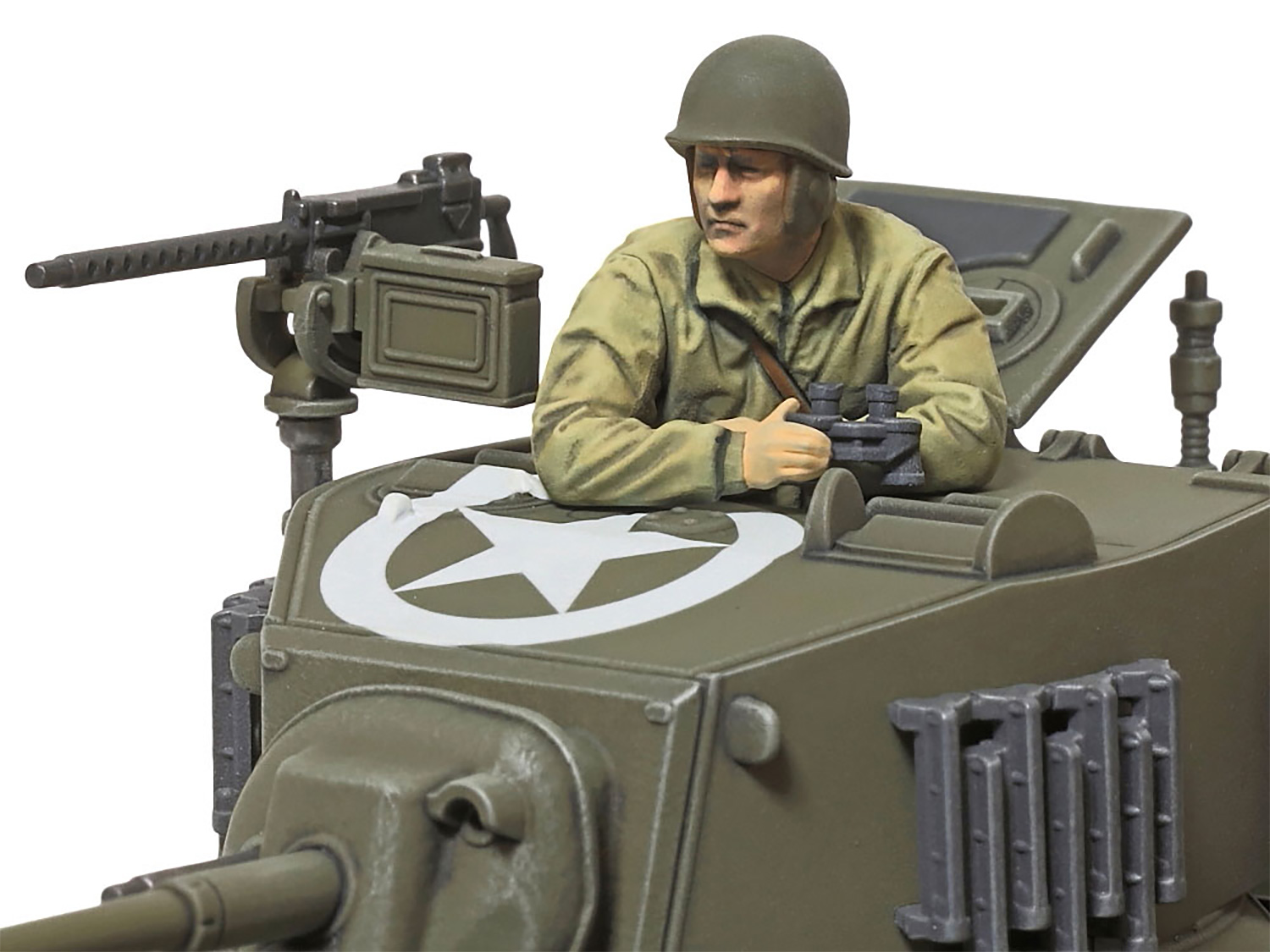 アメリカ軽戦車 M5A1 スチュアート プラモデル (タミヤ 1/48 ミリタリーミニチュアシリーズ No.106) 商品画像_3