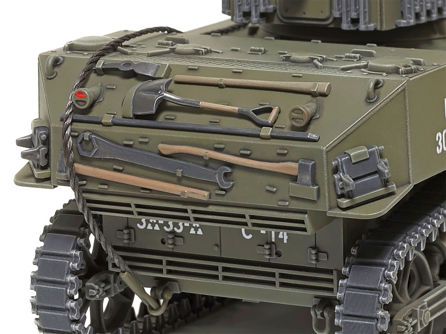アメリカ軽戦車 M5A1 スチュアート プラモデル (タミヤ 1/48 ミリタリーミニチュアシリーズ No.106) 商品画像_4