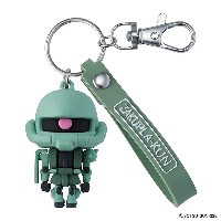 ザクプラくん 立体ラバーマスコットキーチェーン