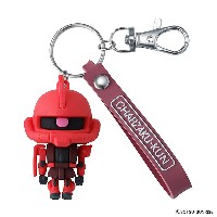 シャアザクくん 立体ラバーマスコットキーチェーン