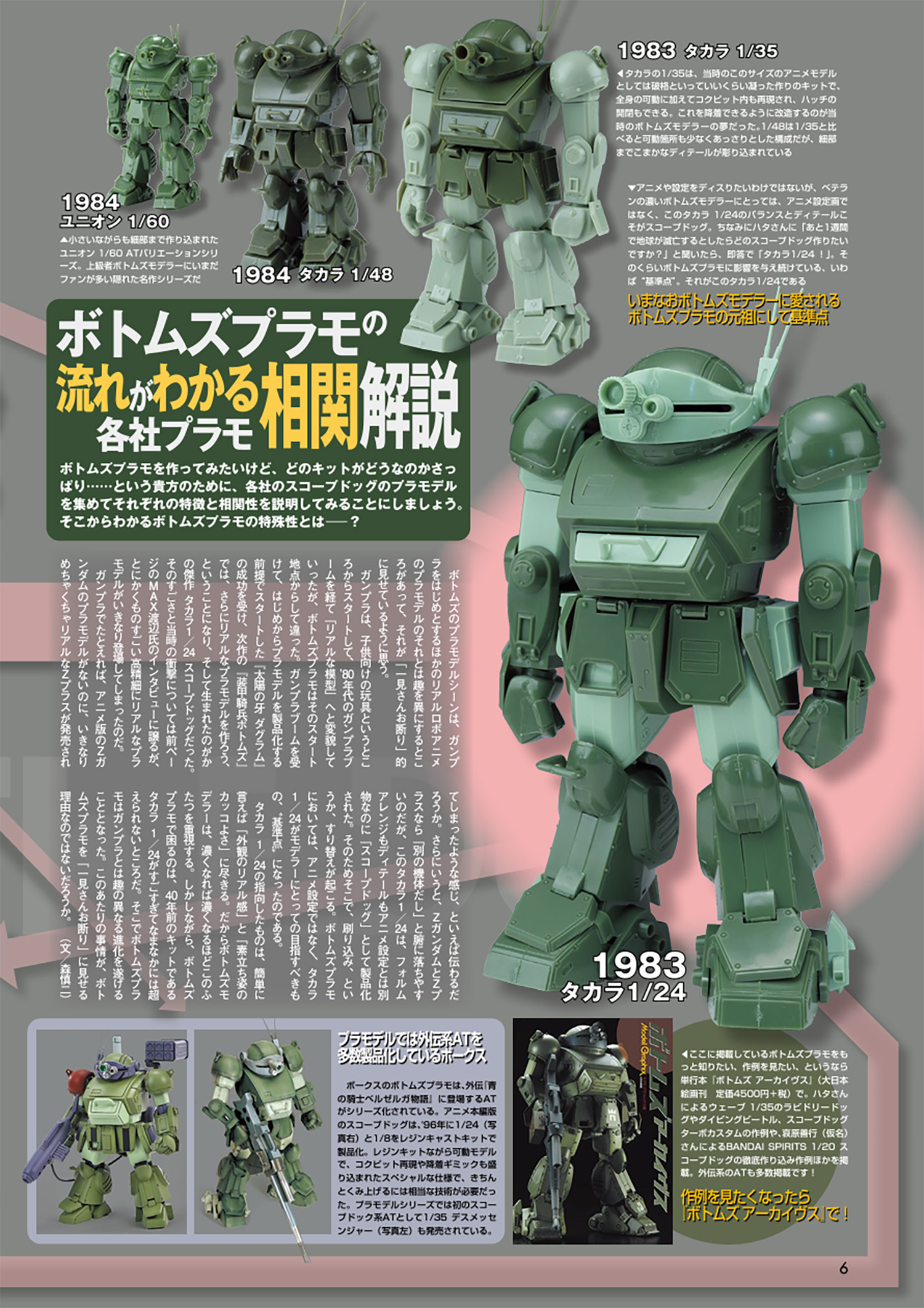 MODELGRAPHIX ボトムズアーカイヴス ２ 本 (大日本絵画 モデルグラフィックス アーカイヴス No.23416-0) 商品画像_3