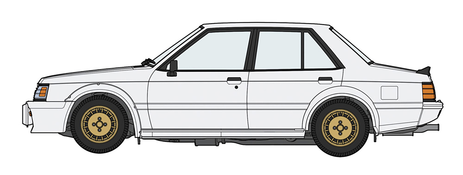 三菱 ランサー EX 1800GSR ターボ カスタムバージョン プラモデル (ハセガワ 1/24 自動車 限定生産 No.20740) 商品画像_1