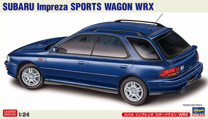 スバル インプレッサ スポーツワゴン WRX プラモデル (ハセガワ 1/24 自動車 限定生産 No.20747) 商品画像