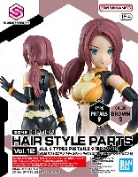 30MS オプションヘアスタイルパーツ Vol.12 ツインテ―ル 9 ブラウン5