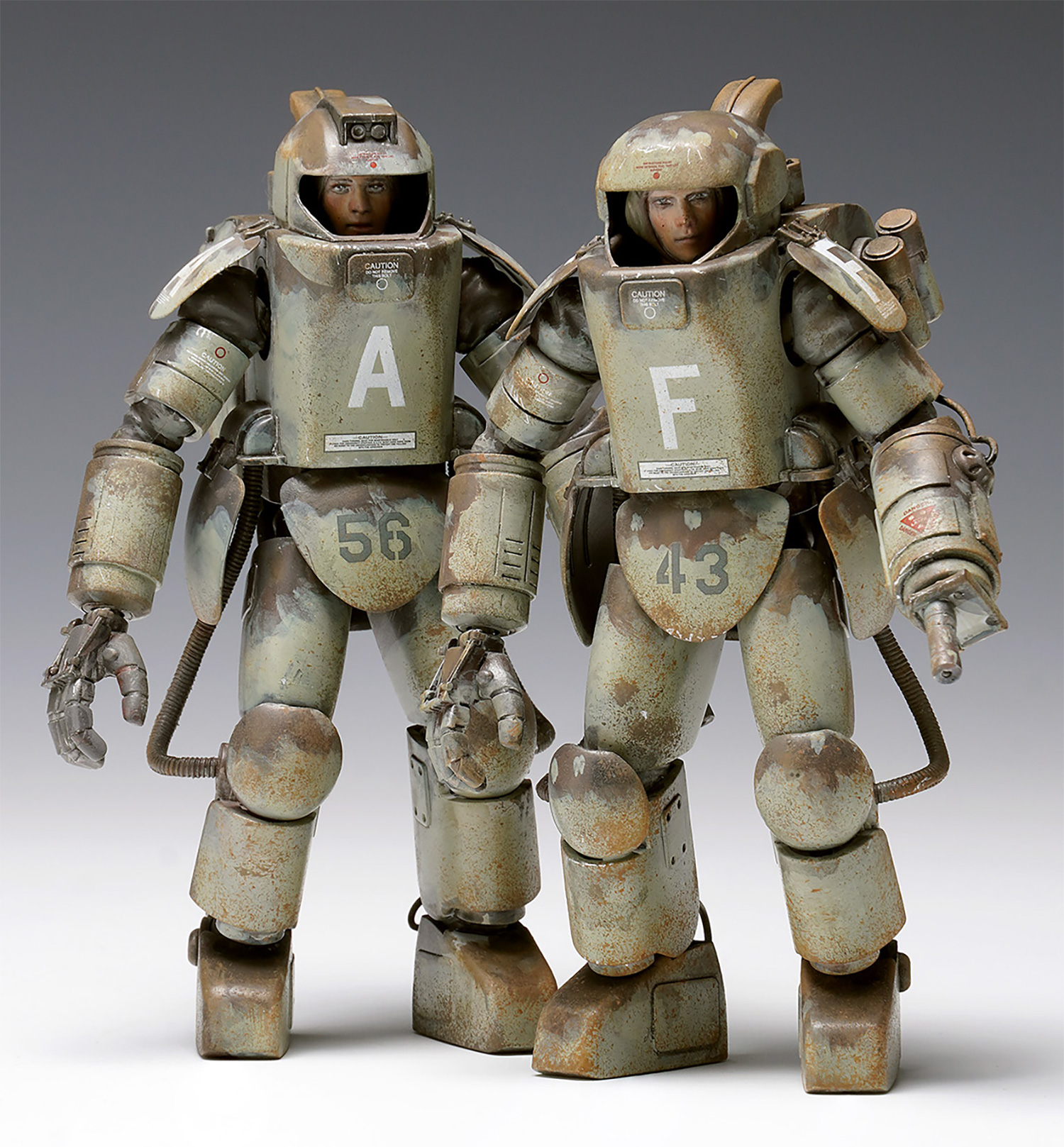 A.F.S. Mk.1 & A.F.S. Mk.2 SET プラモデル (ウェーブ 1/20 マシーネン・クリーガーシリーズ No.MK-076) 商品画像_1