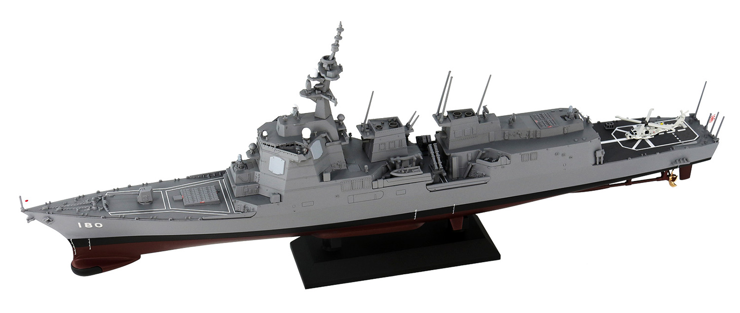 海上自衛隊 イージス護衛艦 DDG-180 はぐろ 旗・旗竿・艦名プレート エッチングパーツ付き 限定版 プラモデル (ピットロード 1/700 スカイウェーブ J シリーズ No.J096NH) 商品画像_2