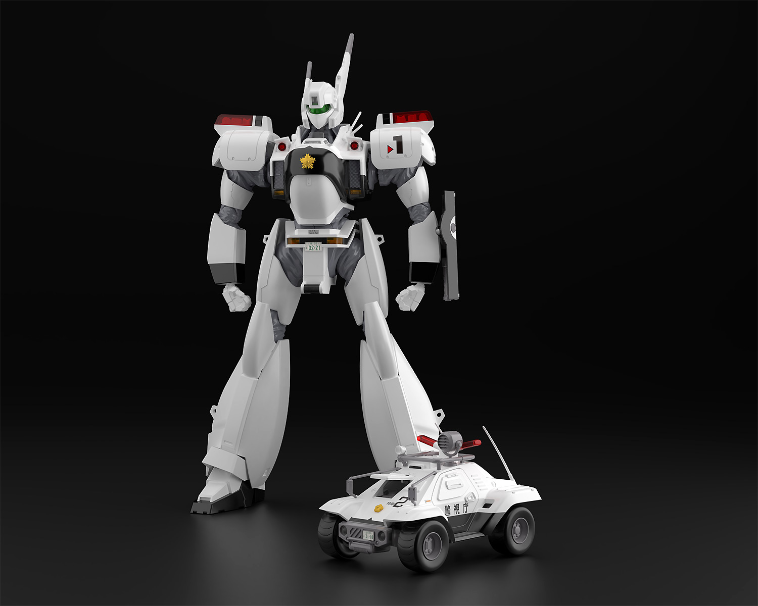 AV-98 イングラム1号機 + 98式特型指揮車セット プラモデル (アオシマ ACKS (アオシマ キャラクターキット セレクション) No.MP-001) 商品画像_1