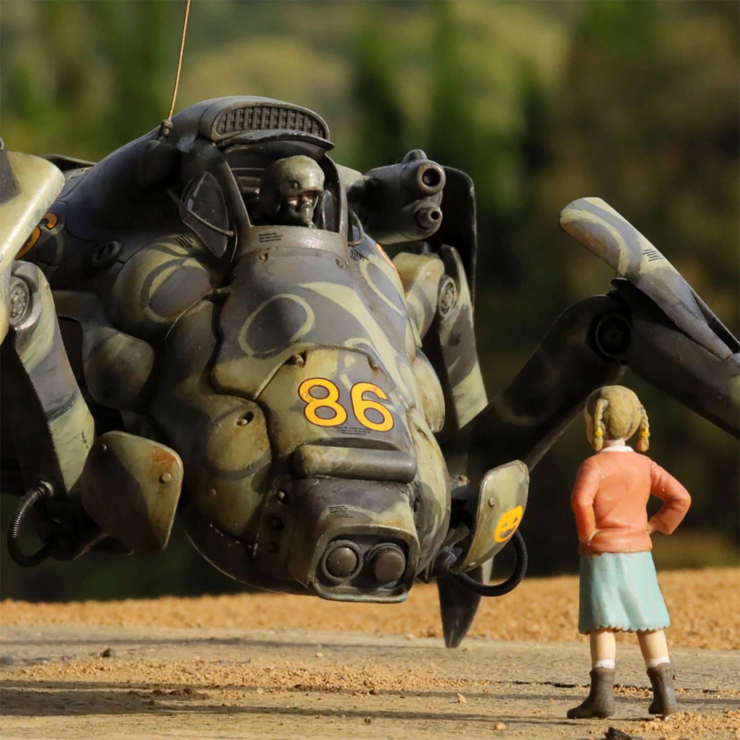 シュトゥルムケーファー ＆ パメラ・アムゼル プラモデル (海洋堂 ART PLA Ma.K. DO-YANEN No.009) 商品画像_4