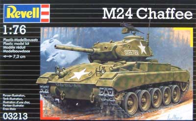 M24 チャーフィー プラモデル (Revell 1/76 ミリタリー No.03213) 商品画像