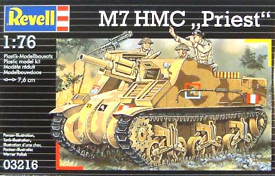 M7 HMC プリースト プラモデル (レベル 1/76 ミリタリー No.旧03216) 商品画像