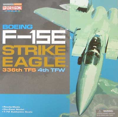 F-15E ストライクイーグル 336th TFS 4th TFW 完成品 (ドラゴン 1/72 ウォーバーズシリーズ （ジェット） No.50105) 商品画像