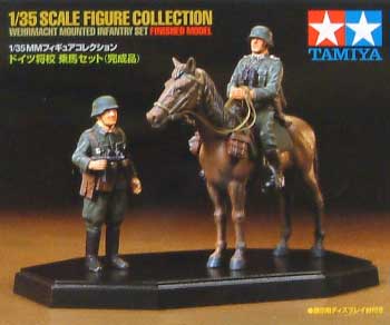 ドイツ将校 乗馬セット 完成品 (タミヤ 1/35 ミリタリーミニチュアフィギュアコレクション No.26011) 商品画像_2