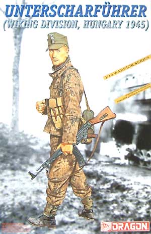 ドイツ軍 軍曹 (ヴィーキング師団 1945年 ハンガリー） プラモデル (ドラゴン 1/16 Figures No.1624) 商品画像