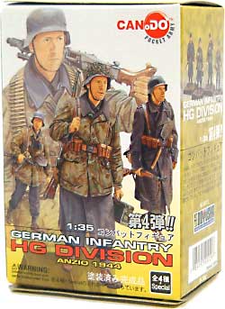 ドイツ歩兵 ヘルマン・ゲーリング師団(HG DIVISION） (アンツィオ 1944年） 完成品 (童友社/ドラゴン 1/35 コンバットフィギュア No.004) 商品画像