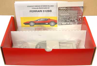 フェラーリ 512BB レジン (スタジオ27 ツーリングカー/GTカー オリジナルキット No.FR2404) 商品画像_2