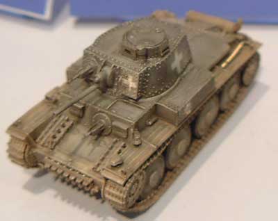 ドイツ 38ｔ戦車A型 レジン (シリウス MINISCALE DEPOT シリーズ No.001) 商品画像_2