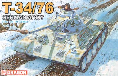T-34/76 ドイツ陸軍 プラモデル (ドラゴン 1/35 