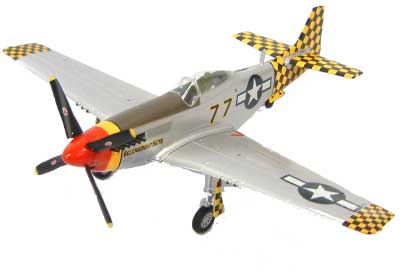 P-51D ムスタング 4 チェッカーテイル クラン 完成品 (トランペッター 1/72 塗装済み完成品シリーズ No.06306) 商品画像_2