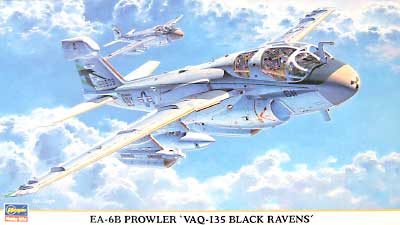 EA-6B プラウラー VAQ-135 ブラックレイブンズ プラモデル (ハセガワ 1/72 飛行機 限定生産 No.00749) 商品画像