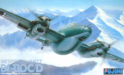 メッサーシュミット Bf110C/D プラモデル (フジミ 1/72 Pシリーズ No.P-009) 商品画像