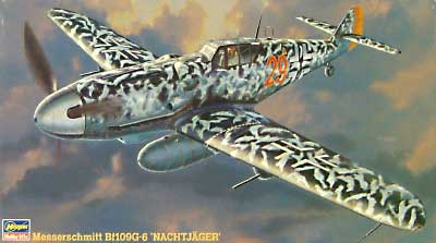 メッサーシュミット Bf109G-6 ナハトイェーガー プラモデル (ハセガワ 1/48 飛行機 JTシリーズ No.JT187) 商品画像